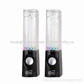 Dancing Water Fountain Speakers with LED Light